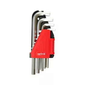 YATO Imbuszkulcs készlet 10 részes 2-12 mm CrV  (YT-0508)