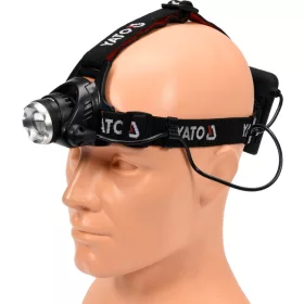   YATO Fejlámpa XM-L2 CREE állítható fókusszal  (YT-08591)