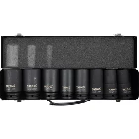   YATO Gépi dugókulcs készlet 3/4" / hosszú /  22-41 mm / 8 db-os (YT-1155)