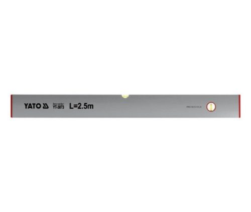 YATO Vízmérték 2,5m 2 bordás (YT-3073)
