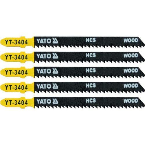 YATO Dekopírfűrészlap T10TPI favágásra 5db/cs (tiszta vágás) (YT-3404)