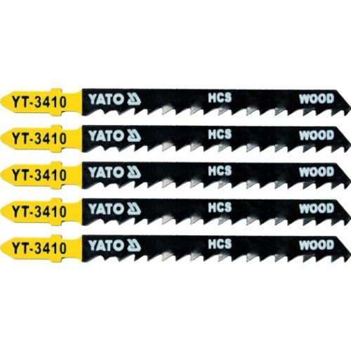 YATO Dekopírfűrészlap T6TPI favágásra 5db/cs (tiszta vágás) (YT-3410)
