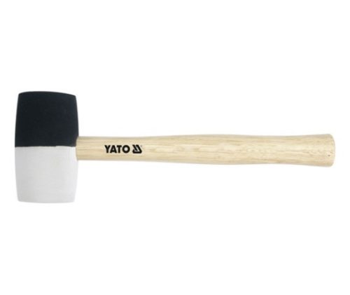 YATO Gumikalapács kétszínű (fekete-fehér) 50mm 370g (YT-4602)
