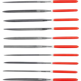 YATO Tűreszelő készlet 10 részes 3 x 140 mm (YT-6163)