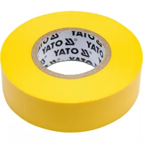 YATO Szigetelőszalag 19 x 0,13 mm x 20 m sárga  (YT-81654)