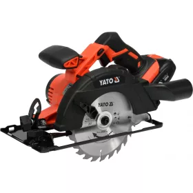   YATO Akkus körfűrész 18 V (D=165 mm) (1x 2,0 Ah akku + töltő)  (YT-82810)