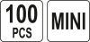 YATO Autó biztosíték készlet 100 db (YT-83145)